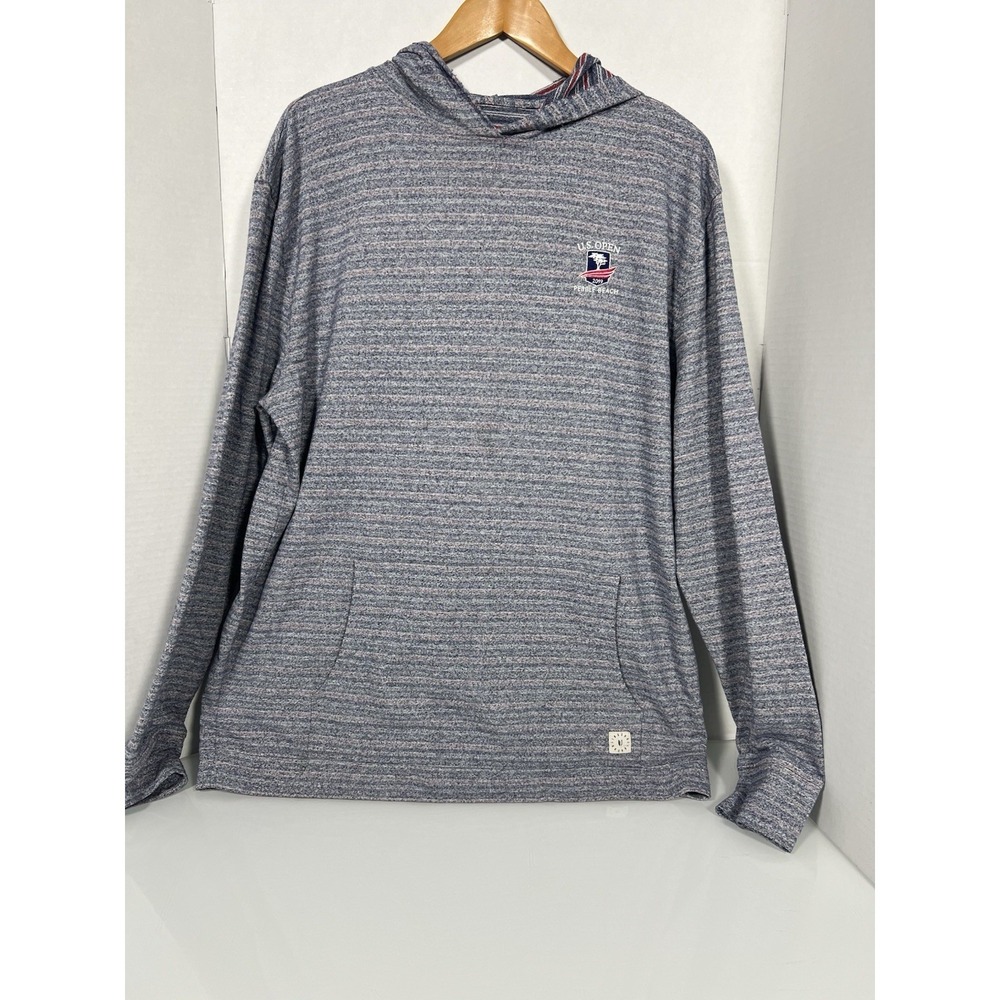 LINKSOUL REVERSE STRIPE 2019 U S OPEN PEBBLE BEACH HOODIE XL 021